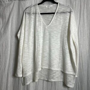 LBLC The Label Never worn white oversized knit top size M